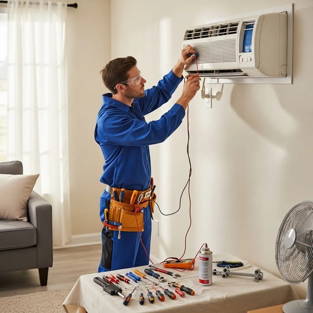 Büyükçekmece Goodman Goodman klima gaz dolumu ve bakım – Enerji verimliliği artırıldı. - Teknik servis örneği